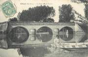 49 Maine Et Loire . CPA  FRANCE  49  " Chacé, Le pont sur le Thouet"