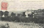 15 Cantal . CPA  FRANCE 15  "Près de Loupiac, Ruines du Château de Branzac"