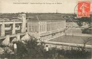 01 Ain CPA FRANCE 01 "Pougny Chancy, Usine électrique du barrage sur le Rhône".