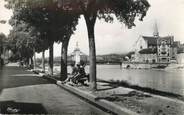 01 Ain CPSM FRANCE 01 " Seyssel, Les quais et le Rhône ".