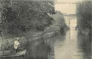 01 Ain CPA FRANCE 01 " Pont d'Ain, Le canal ".