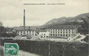 38 Isere CPA FRANCE 38 "Charavines les Bains, Les usines de soierie".