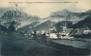 38 Isere CPA FRANCE 38 "Gresse, Le village et le grand Veymont".