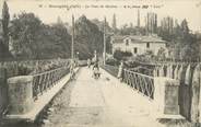 38 Isere CPA FRANCE 38 "Bourgoin, Le pont de Maubec".