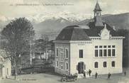 38 Isere CPA FRANCE 38 "Chapareillan, La Mairie et chaîne de Belledonne".