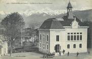 38 Isere CPA FRANCE 38 "Chapareillan, La Mairie et chaîne de Belledonne".