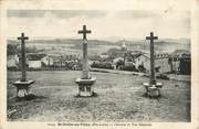 43 Haute Loire CPA FRANCE 43 "St Didier en Velay, Calvaire et vue générale".