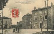 43 Haute Loire CPA FRANCE 43 "St Maurice de Lignon, Route d'Yssingeaux".