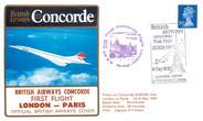 1 Er Vol LETTRE 1 ER VOL DU CONCORDE "Londres / Paris, 6 mai 1983, Commandant de Bord: DIXON"