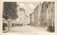 83 Var CPA FRANCE 83 "Barjols, Rue de la République".