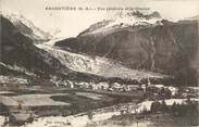 74 Haute Savoie CPA FRANCE 74 "Argentière, Vue générale et le glacier".