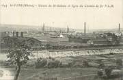 69 RhÔne CPA FRANCE 69 "St Fons, Usine de St Gobain et ligne du chemin de fer".