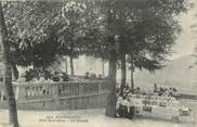 73 Savoie CPA FRANCE 73 "Aiguebelette, Hôtel Beau Séjour, La terrasse".