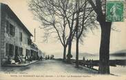 73 Savoie CPA FRANCE 73 "Le Bourget du Lac, Le port , le restaurant Gaiffier".