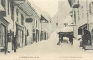 73 Savoie CPA FRANCE 73 " Flumet, Une rue en hiver".