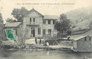 73 Savoie CPA FRANCE 73 " La Léchère les Bains, Notre Dame de Briançon, L'Hôtel Restaurant".