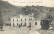 73 Savoie CPA FRANCE 73 "Moutiers, Place de la gare".