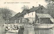 73 Savoie CPA FRANCE 73 "Environs d'Aix les Bains, Le canal de Savières".