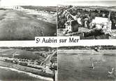 76 Seine Maritime CPSM FRANCE 76 "Saint Aubin sur Mer, Vue aérienne".