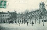 38 Isere CPA FRANCE 38 "St Marcellin, La place d'armes".