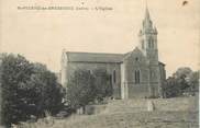 38 Isere CPA FRANCE 38 "St Pierre de Bressieux, L'église".