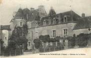 86 Vienne CPA FRANCE 86 "Environs de Trimouille, Château de la Rivière".