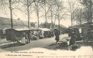 77 Seine Et Marne CPA FRANCE 77 "Héricy sur Seine, la Palce du Marché"