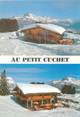 74 Haute Savoie CPSM FRANCE 74 " Combloux, Bar restaurant Au Petit Cuchet".