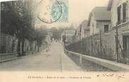 91 Essonne CPA FRANCE 91 " Gif, Route de la gare, pavillons de l'Yvette".