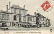91 Essonne CPA FRANCE 91 " La Ville du Bois, Les écoles et la Mairie".