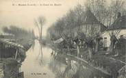 91 Essonne CPA FRANCE 91 "Bures, Le canal du Moulin".
