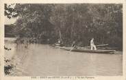 78 Yveline CPA FRANCE 78 " Soisy sur Seine, L'Ile des Paveurs".