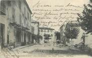 06 Alpe Maritime CPA FRANCE 06 " Roquesteron Puget, La Place Carnot".