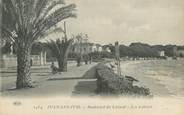 06 Alpe Maritime CPA FRANCE 06 " Juan les Pins, Boulevard du Littoral les cabines".