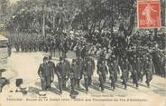 83 Var CPA FRANCE 83 " Toulon, Revue du 14 juillet 1909, défilé des trompettes du 17ème d'Artillerie".