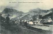 38 Isere CPA FRANCE 38 "Gresse, Le village et le Grand Veymont".