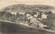 74 Haute Savoie CPA FRANCE 74 " Le Salève, Vue générale de la Croisette et Chemin du Crêt".