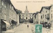 38 Isere CPA FRANCE 38 " St Jean de Bournay, Rue de l'Hôtel de Ville".