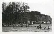 38 Isere CPA FRANCE 38 " Auberives sur Varèze, Les bords de la rivière et la colline du Calvaire".