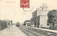 78 Yveline CPA FRANCE 78 "Bréval, La gare".