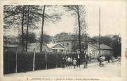 78 Yveline CPA FRANCE 78 " Achères, Entrée de la forêt, avenue Maurice Berteaux".