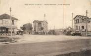 78 Yveline CPA FRANCE 78 "Bois d'Arcy, Route Nationale, arrêt des cars".