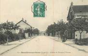 78 Yveline CPA FRANCE 78 "Bonnières sur Seine, Avenue de Rouen et de Vernon".