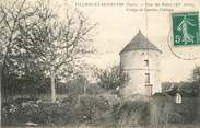 27 Eure CPA FRANCE 27 " Villiers en Desoeuvre, La tour du Hallot vestige de l'ancien château'.