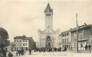 69 RhÔne CPA FRANCE 69 " Chaponost, L'église et la place, sortie de messe".