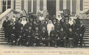 27 Eure CPA FRANCE 27 " Souvilly, Un groupe de blessés à la maison de convalescence".