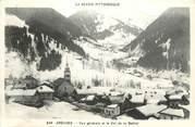 73 Savoie CPA FRANCE 73 " Aréches, Vue générale et le Col de la Bathie".