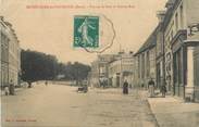 27 Eure CPA FRANCE 27 " Notre Dame du Vaudreuil, Vue sur le pont et grande rue".