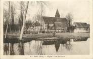 27 Eure CPA FRANCE 27 "Muzy, L'église, vue sur l'Avre".