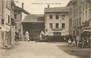 38 Isere CPA FRANCE 38 "Viriville, Place des Buttes".